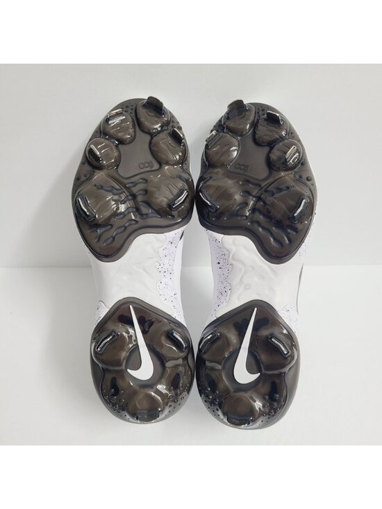 NEW Nike Alpha Huarache Elite 4 Low Baseball Cleats FD2745-110 Size 8.5 White #1